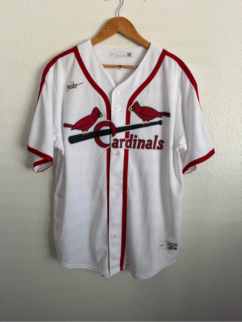 Nike St. Louis Cardinals MLB Cooperstown Baseball Jersey Pujols Molina Men Sizes